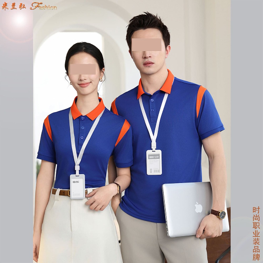 山东高档Polo衫订做-商务翻领POLO衫_企业员工工服推荐